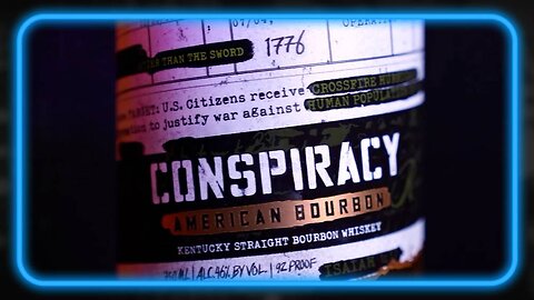 Alex Jones Announces ConspiracyBourbon.com