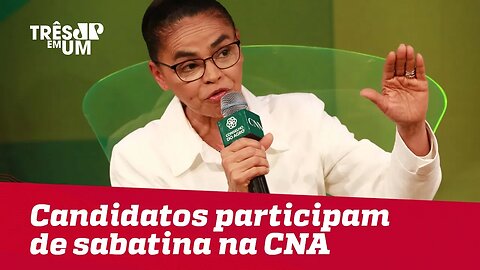 Candidatos participam de sabatina na CNA