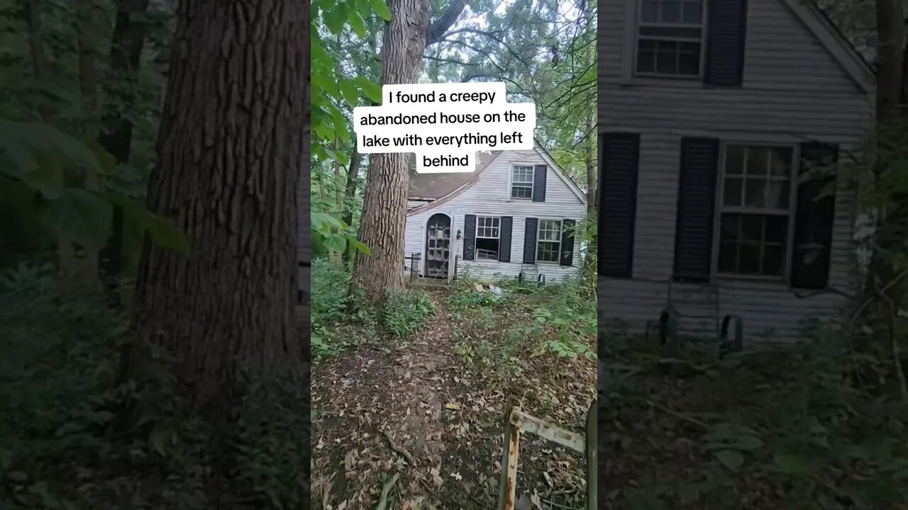 the owner of this abandoned house mysteriously dissappeared