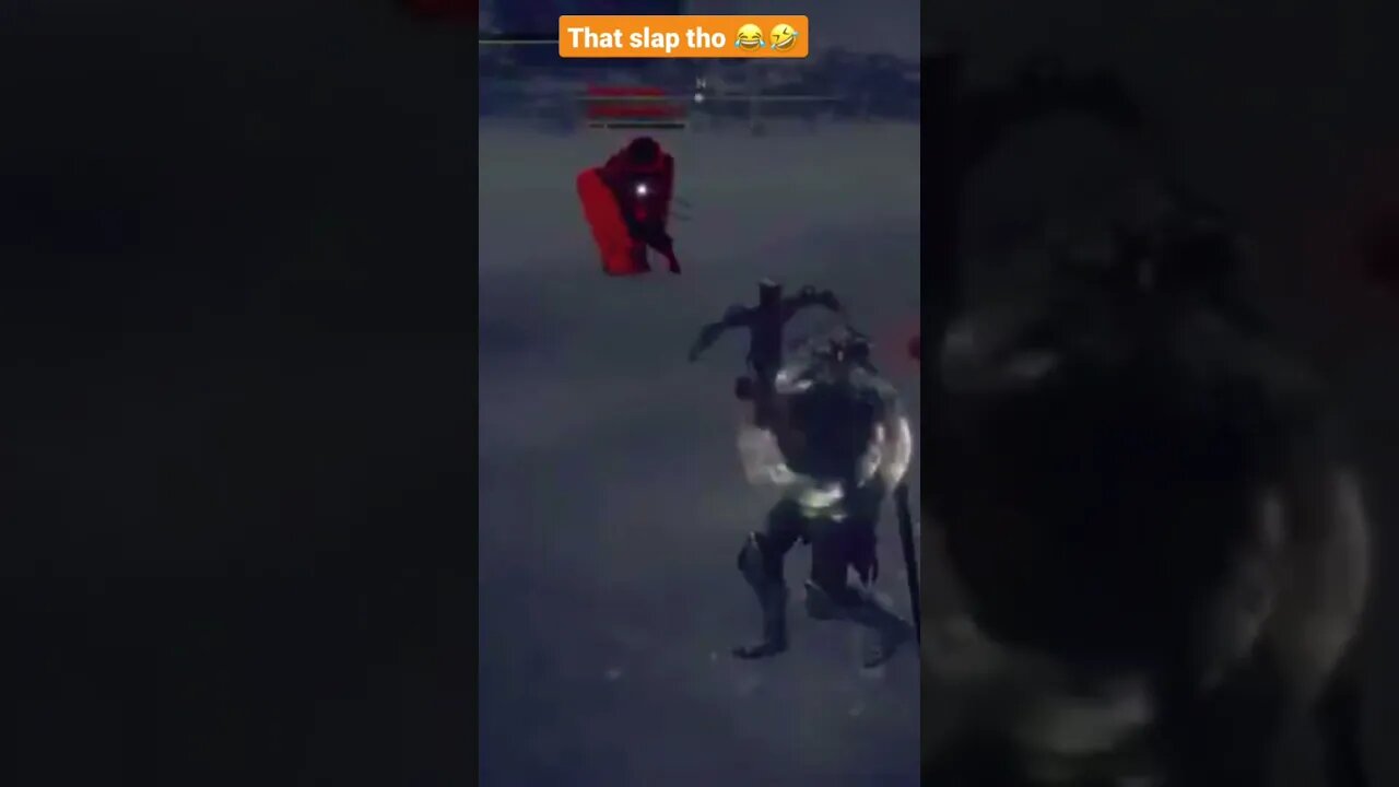 That slap tho🤣😂#eldenring #ps4 #ps5 #eldenringclips #fyp #eldenringpvp #eldenringgameplay #lol