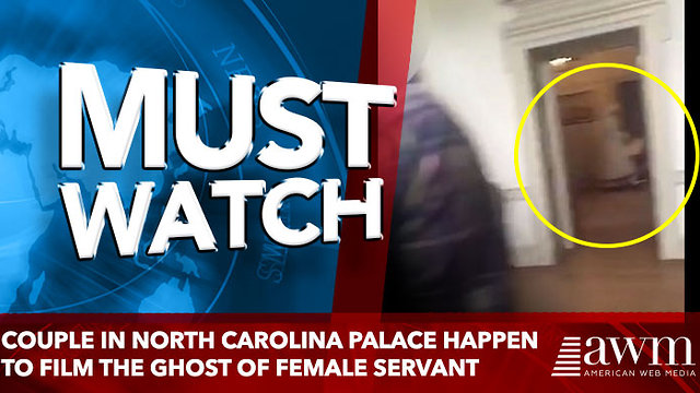 couple in north carolina palace happen to film the ghost of female servant