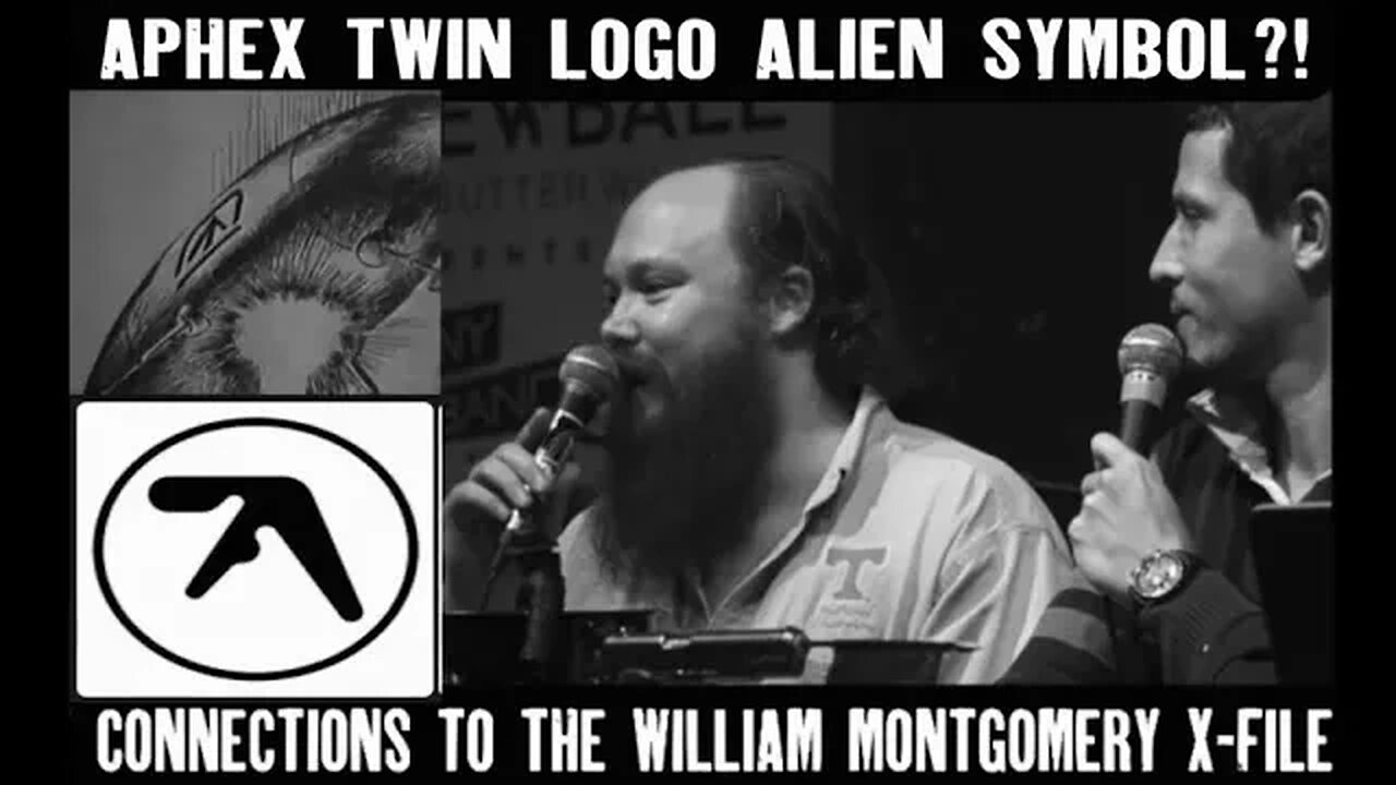 Aphex Twin Logo Alien Symbol?! Strange Connections William Montgomery X-File