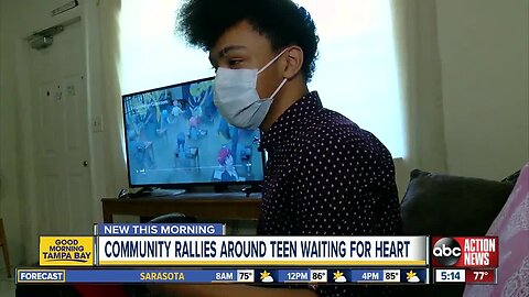 Pinellas Park teen stuck at home waiting for heart transplant