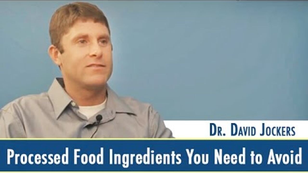 Food Ingredients You Must Avoid - Dr. David Jockers