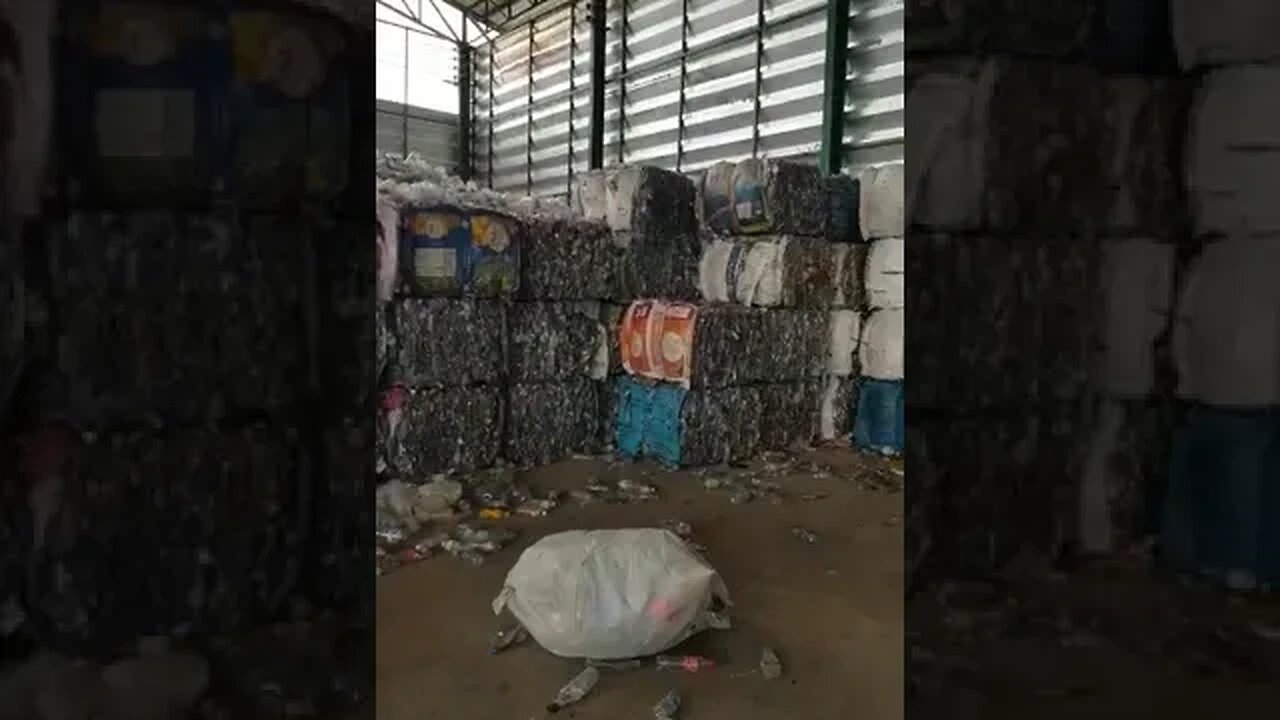 pet bottle scrap bales