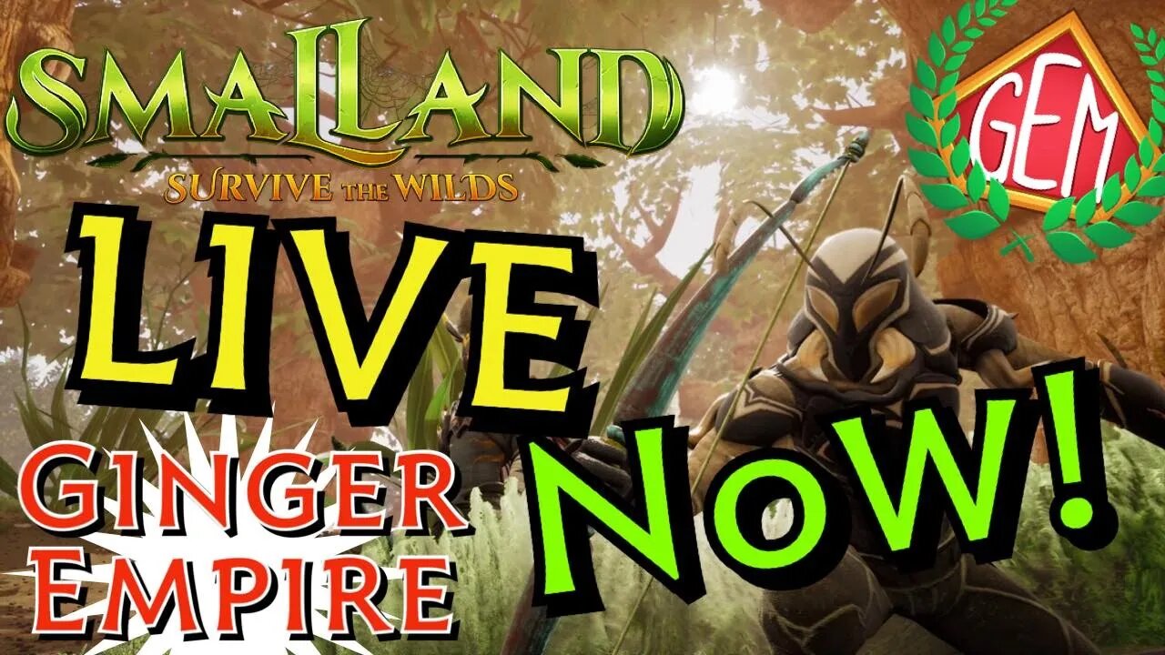 🔴Smalland Live! Day Three! Rhino Beetle!!🔴