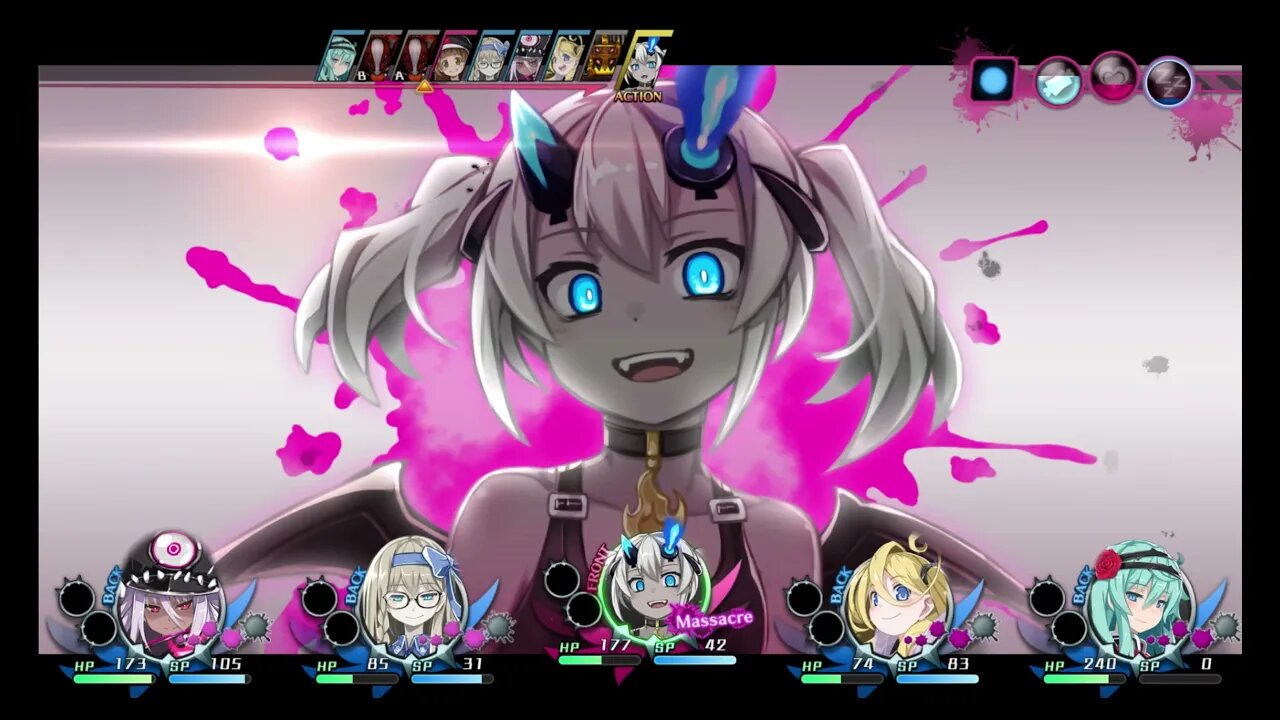 Mary Skelter Finale (Switch) - Fear Mode - Part 35: Grave Tower 2nd Floor (3/3)