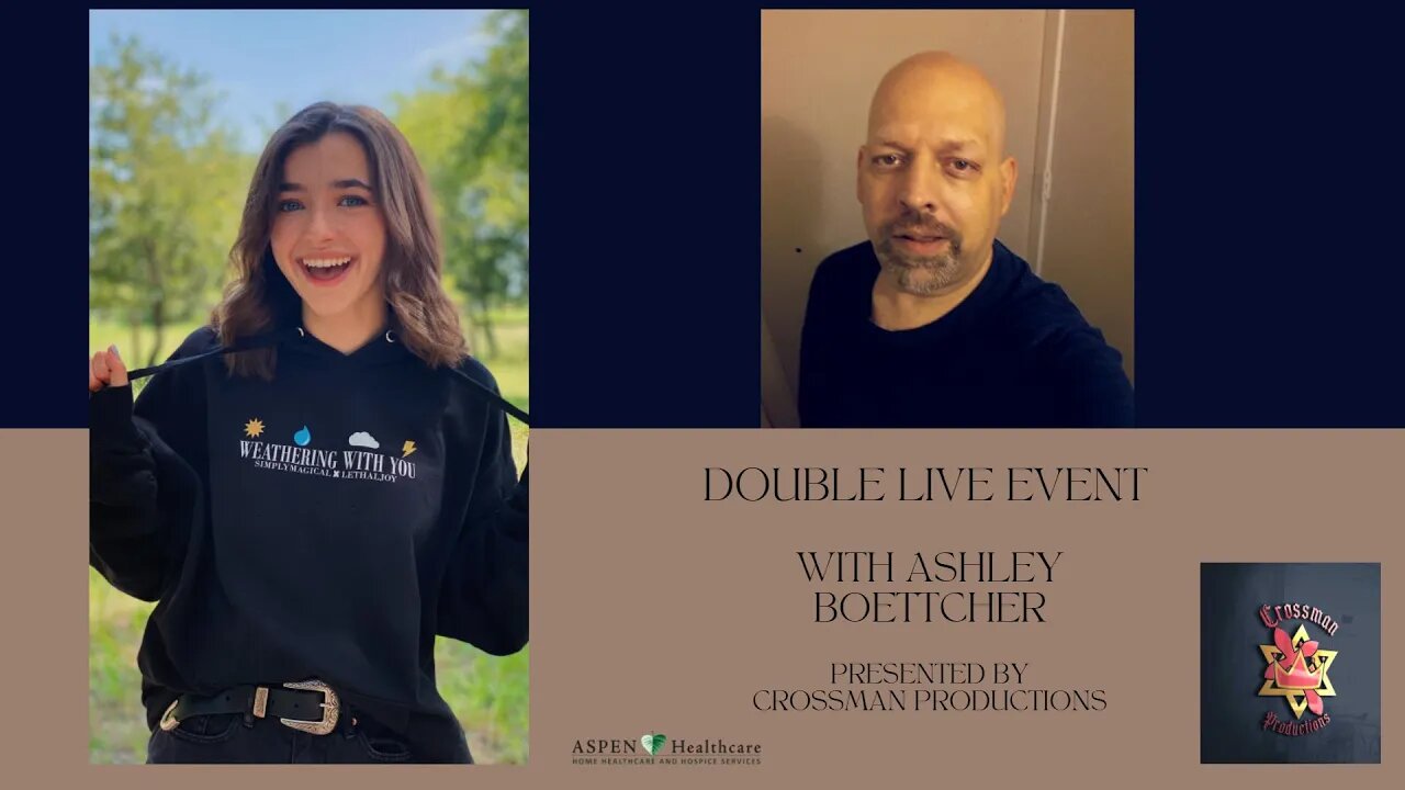 Double Live Event with Actress Ashley Boettcher