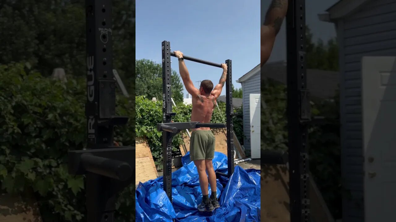 Push + Pull Pyramid Sets | 10 dips + 10 pulls (Set 7)