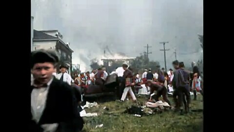 Berkeley Fire 1923 Colorized in 4K