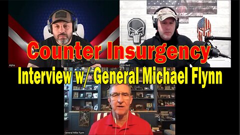 Update Today Nov 27-2024 - Counter Insurgency - Interview w/ General Michael Flynn | Redpill Project & Alpha Warrior Show