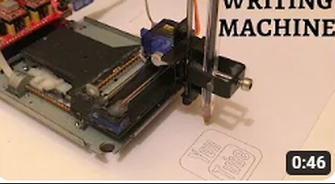 Hand crafted CNC schoolwork composing Machine for understudies school project #shorts