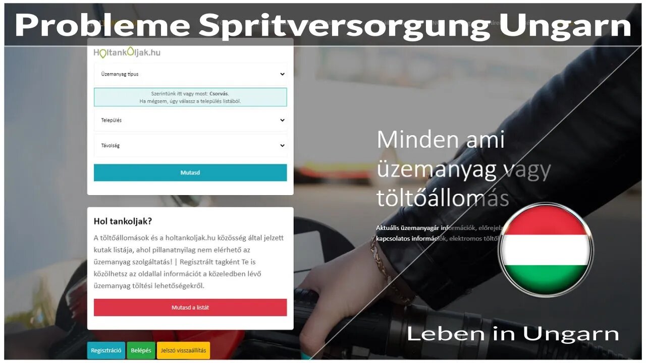 Probleme mit Spritversorgung in Ungarn - Leben in Ungarn