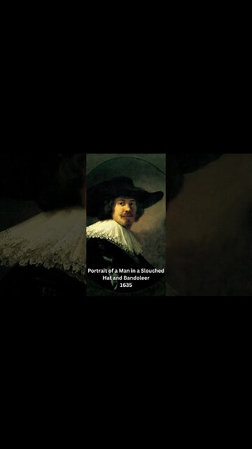Rembrandt's painting collection Part 14 #shorts
