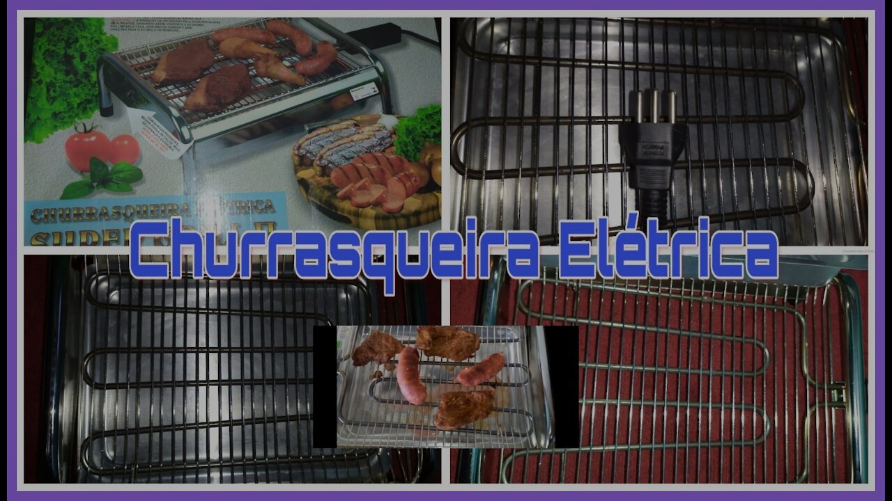 Churrasqueira Elétrica Super Grill II 1600W | Elissandra Amaral