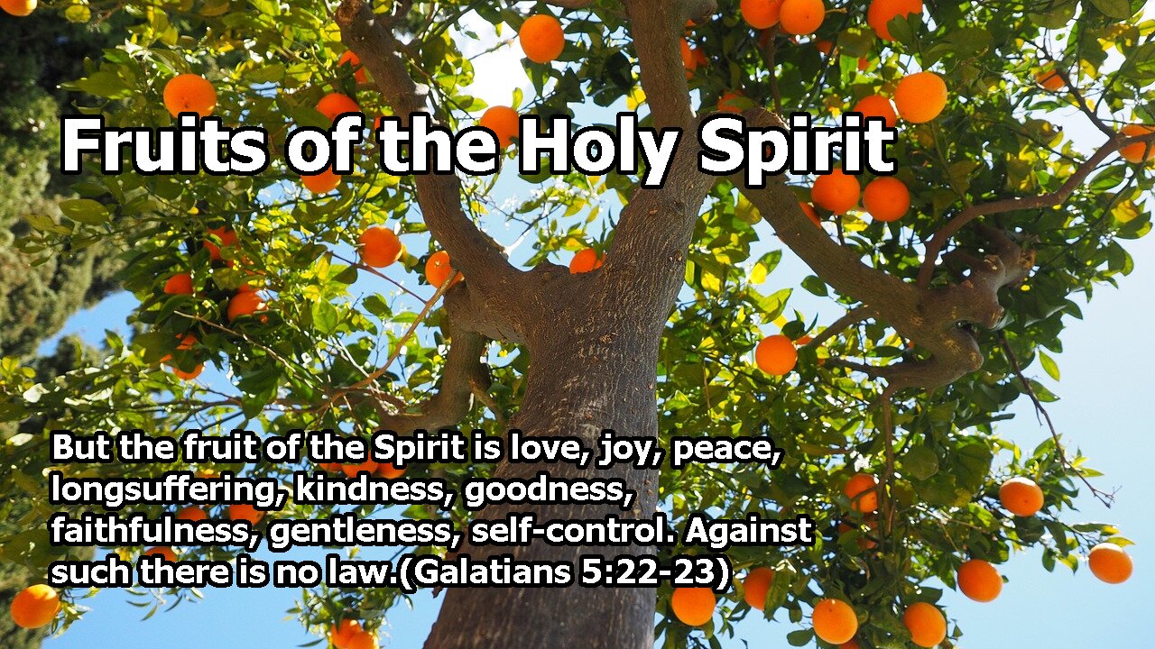 Fruits of the Holy Spirit