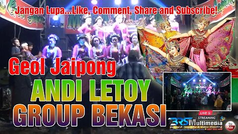 SIARAN ULANG GEOL JAIPONG ANDI LETOY GROUP BEKASI