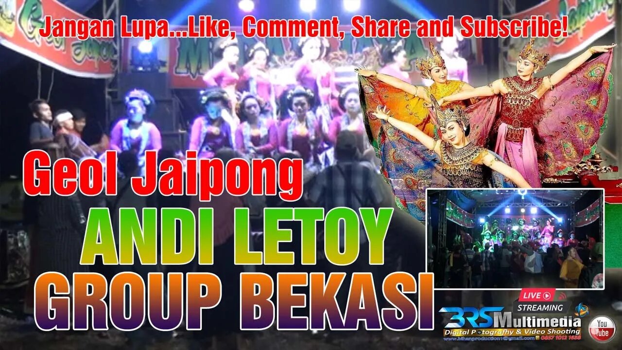 SIARAN ULANG GEOL JAIPONG ANDI LETOY GROUP BEKASI