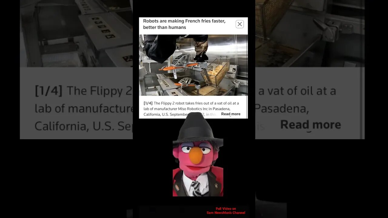 Sam NewsMan - 4/3/23 #News 📰 #politics #jobs #ai #health #college #iPhone #puppet #comedy #satire