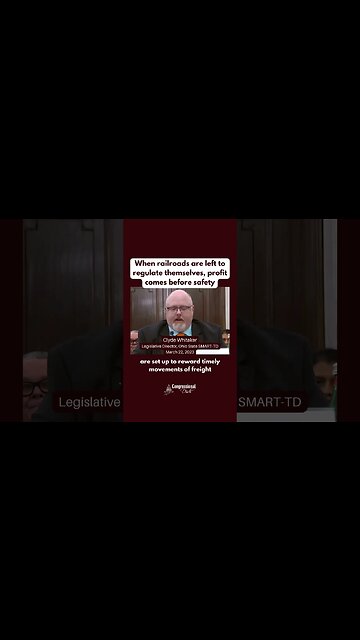 When railroads are left to regulate themselves, profit comes before safety