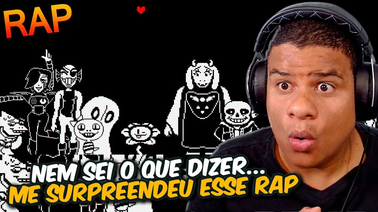 RAP DE UNDERTALE (NEUTRO e PACIFISTA) | UnionZ | React Anime Pro