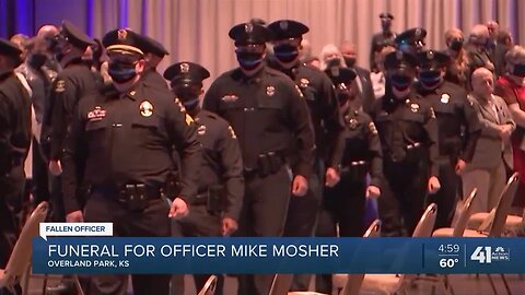 Funeral for Officer Mike Mosher