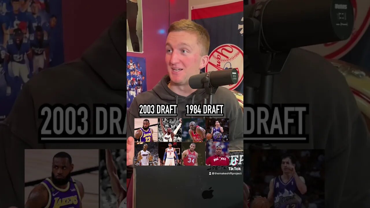 1984 or 2003 NBA Draft Class?! Who You Taking? #nba #draft #michaeljordan #lebronjames #sportslover