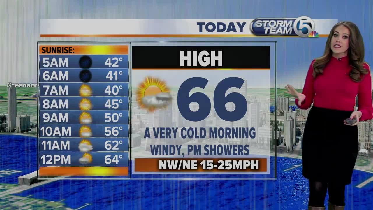 Wednesday midmorning forecast