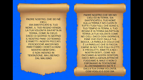 IL PADRE NOSTRO (AGGIORNATO)