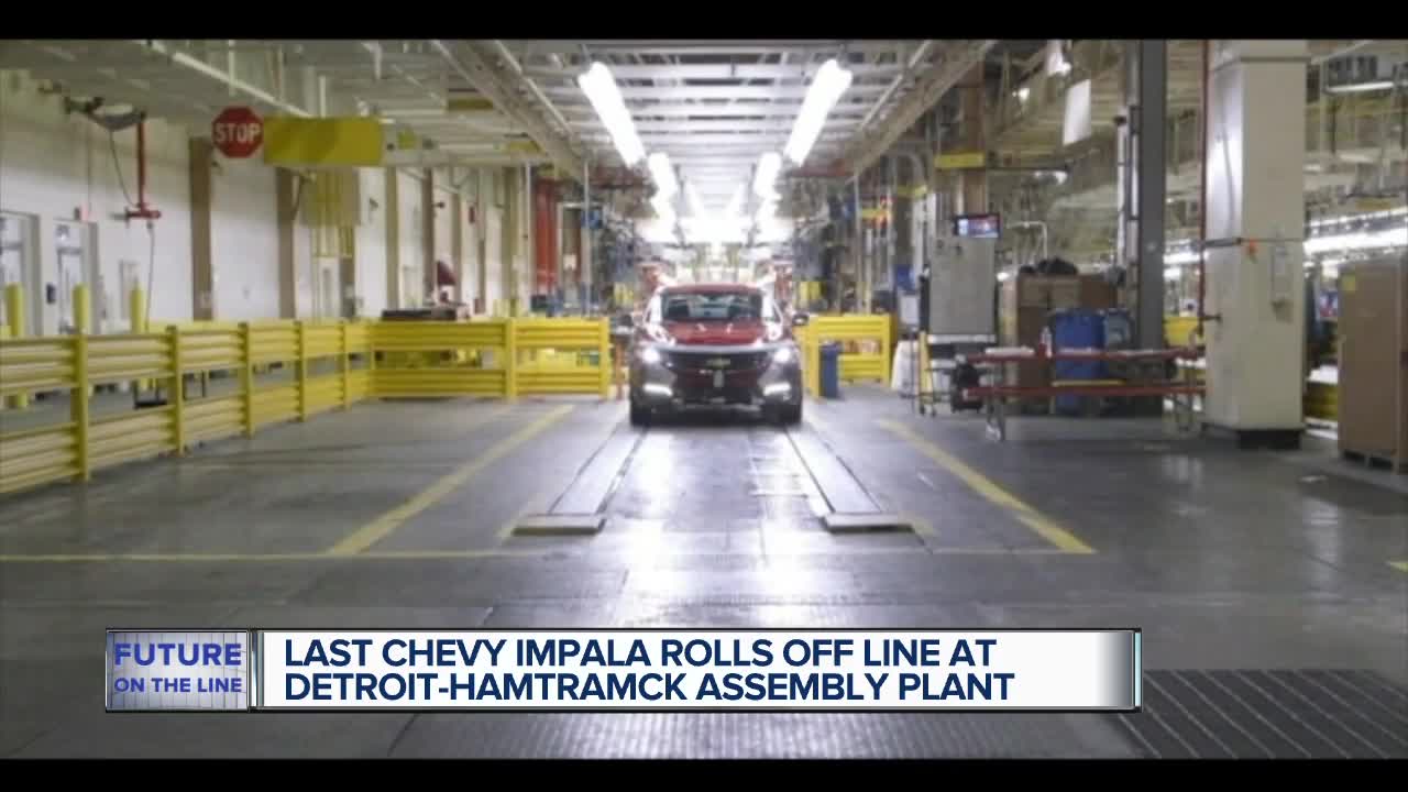 Last Chevy Impala comes off line at Detroit-Hamtramck plant