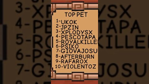 KAKELE : TOP 10 PET !