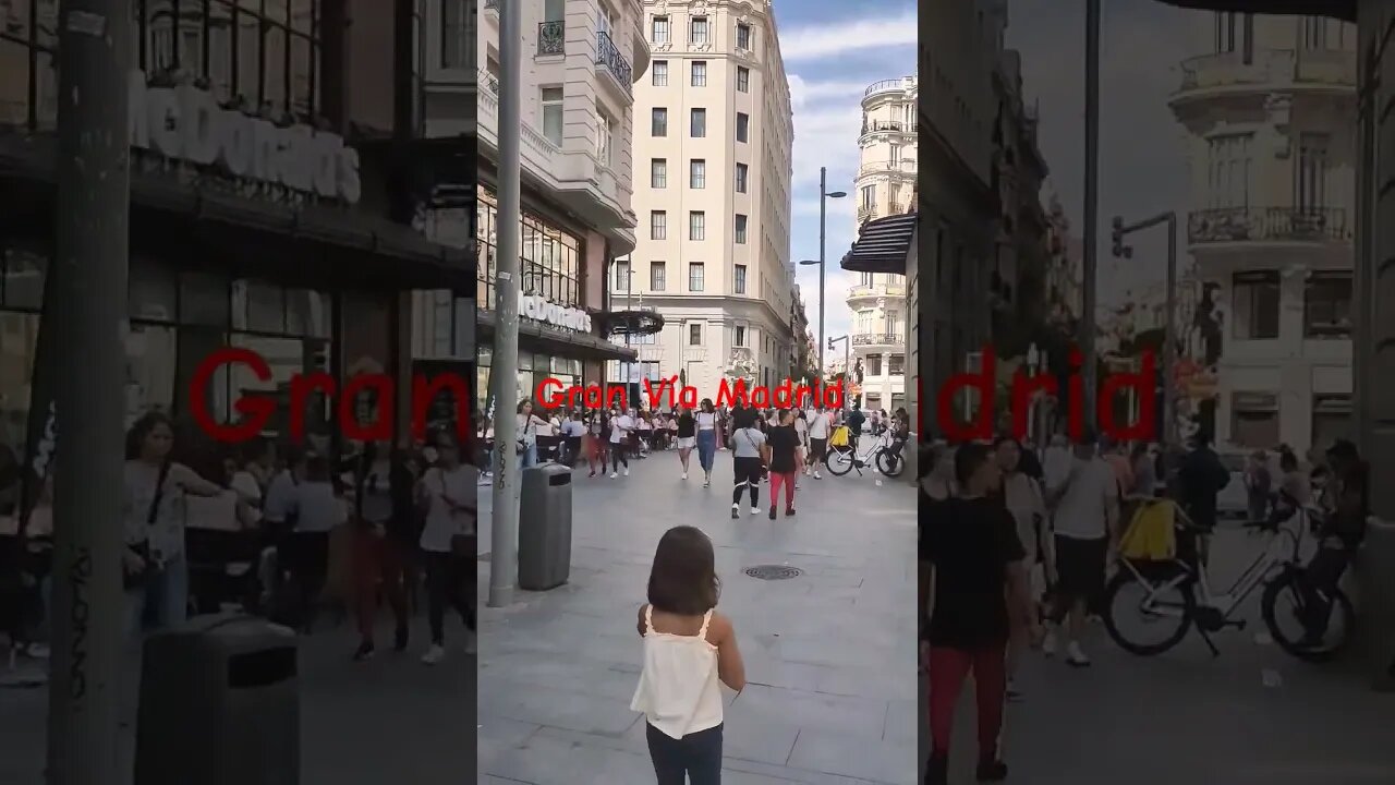 #granvia #madrid #spain #europe #indian #tourist #tourism #random #shortvideo #randomvideo #calle
