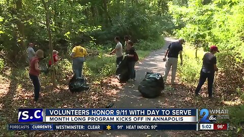 Volunteers honor 9/11 with Day to Serve