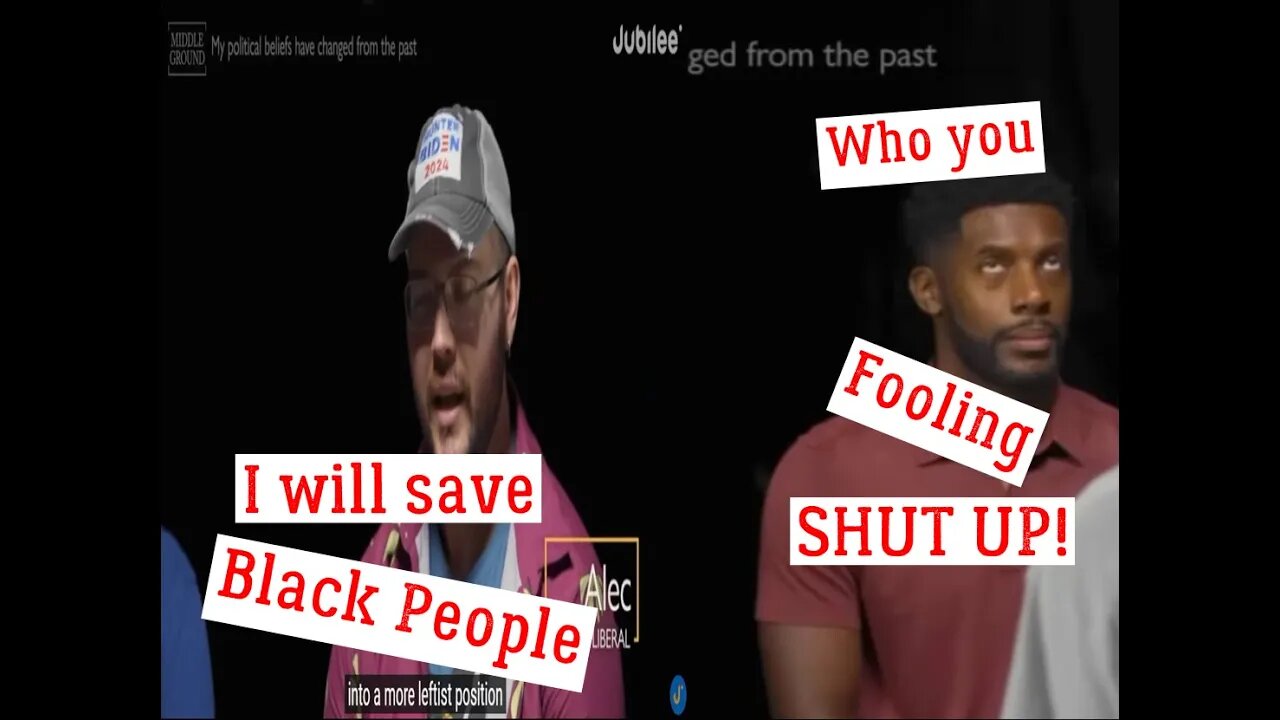 Black Conservatives telling White woke Democrats to shut up