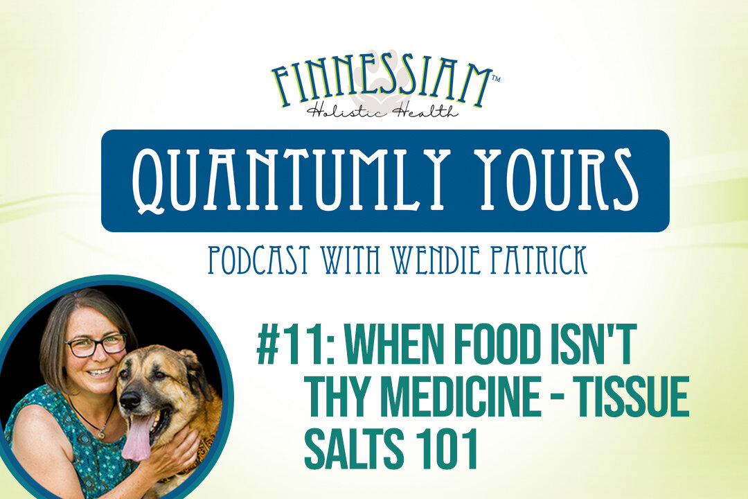 #11 When Food ISN'T Thy Medicine - Tissue Salts 101 - Quantumly Yours (Finnessiam Health's Podcast)