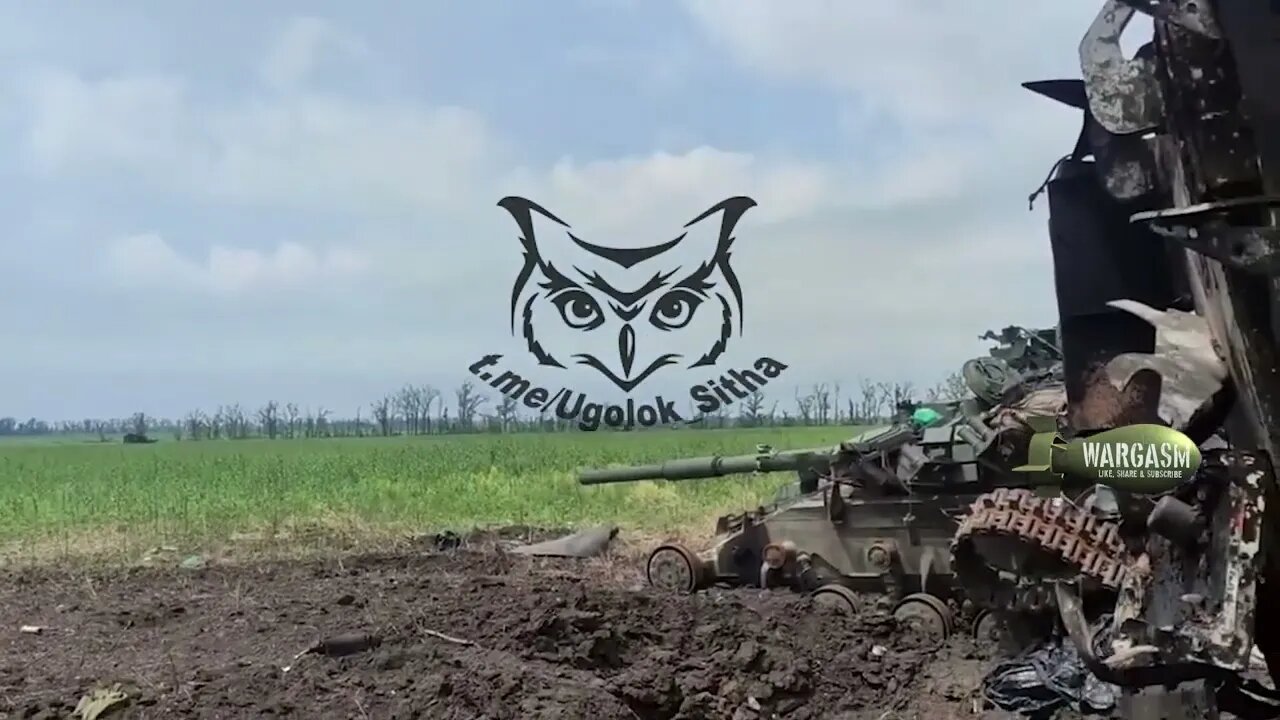 Minus two Ukrainian T-64BV tanks & a MaxxPro MRAP