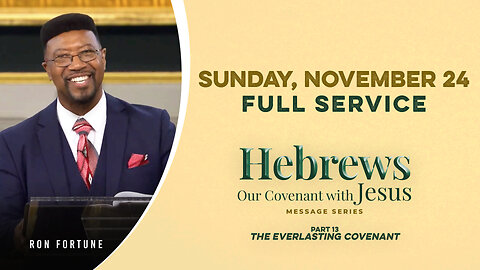 Sunday Service at Covenant Church November 24, 2024