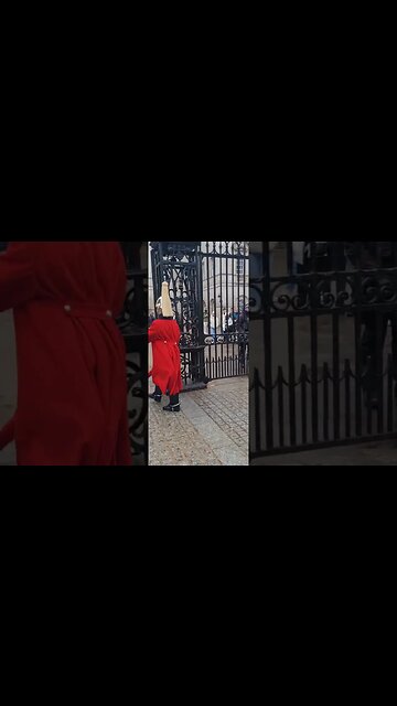 Female guard make way #horseguardsparade