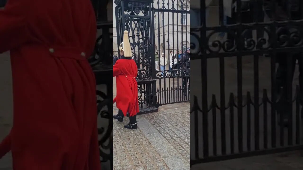 Female guard make way #horseguardsparade