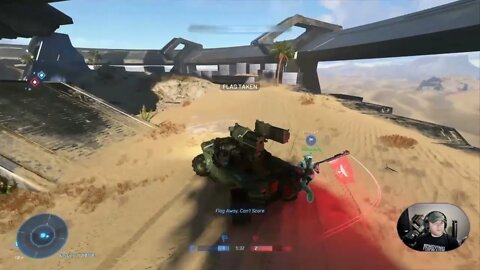 Halo Infinite: Capture The Flag, Warthog Didn't Turn!