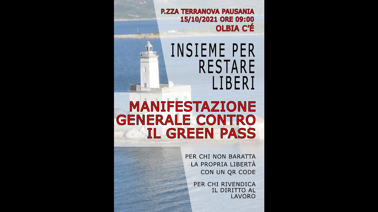 Intervento di Matilda Deidda (No Green Pass Gallura)