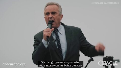 Robert Kennedy Jr en Milán: "Necesitan amar su Libertad más que el miedo a un germen" [Oracle Films]