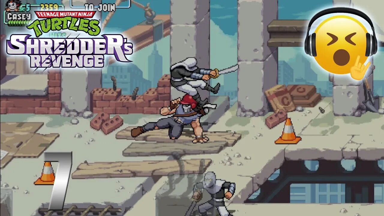 TMNT: Shredder's Revenge - Episode 7: Roof Running Reptiles!