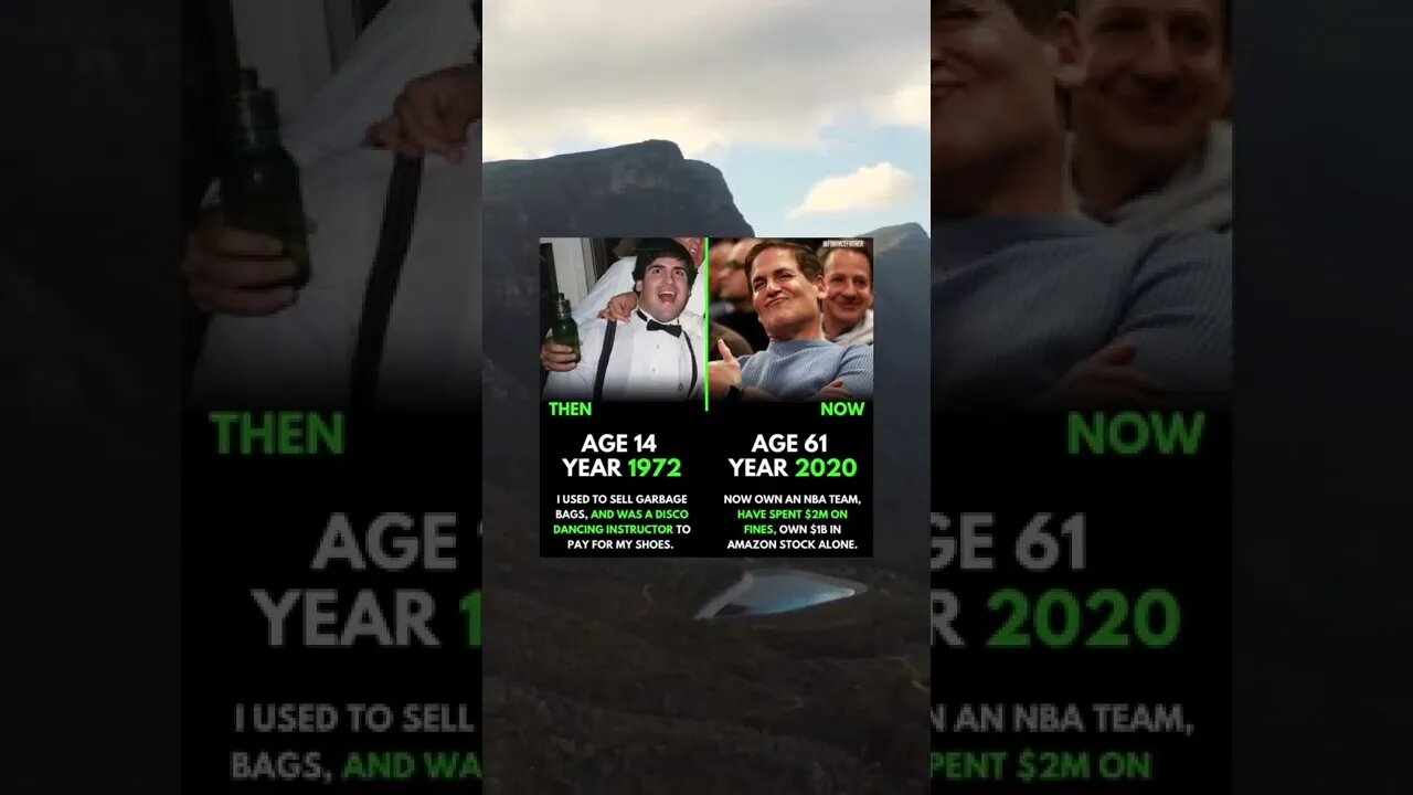 Mark Cuban Then And Now Comparison || #motivation #inspiration #shorts #finance