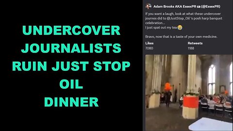 Youtuber Trolls Just Stop Oil