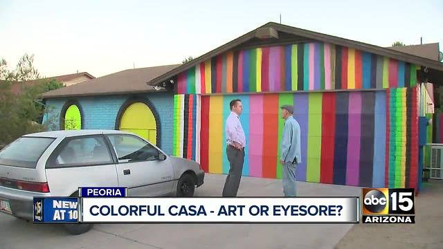 Peoria house: Art or eyesore?