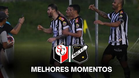 SANTA CRUZ DE NATAL 0X1 ABC - MELHORES MOMENTOS - CAMPEONATO POTIGUAR 2023