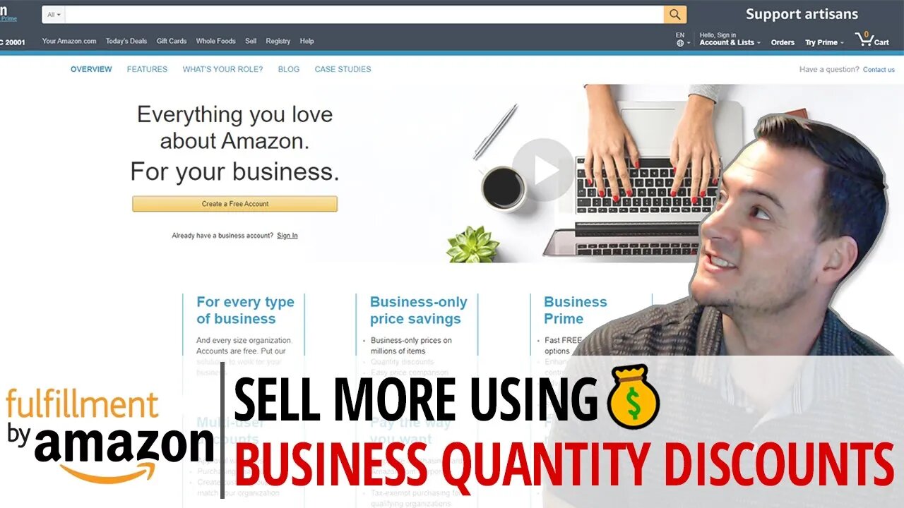 Amazon FBA: Sell More Using Business Quantity Discounts