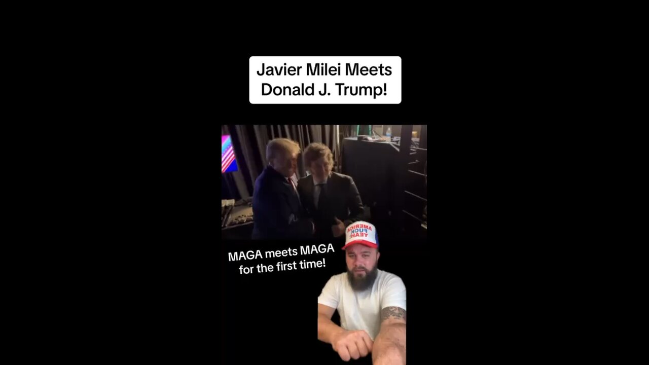 The left loses it after Javier Milei and Donald Trump meet in person for the first time