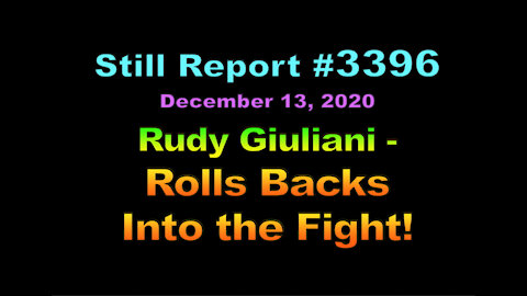 Rudy Giuliani Rolls Back Into the Fight, 3396